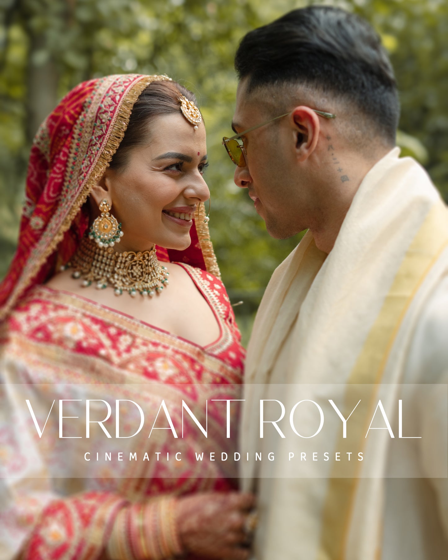 26 Verdant Royal Cinematic Wedding Presets