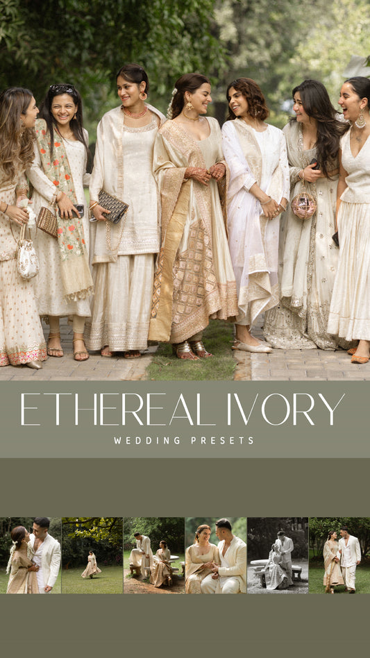 Ethereal Ivory Premium Lightroom Presets