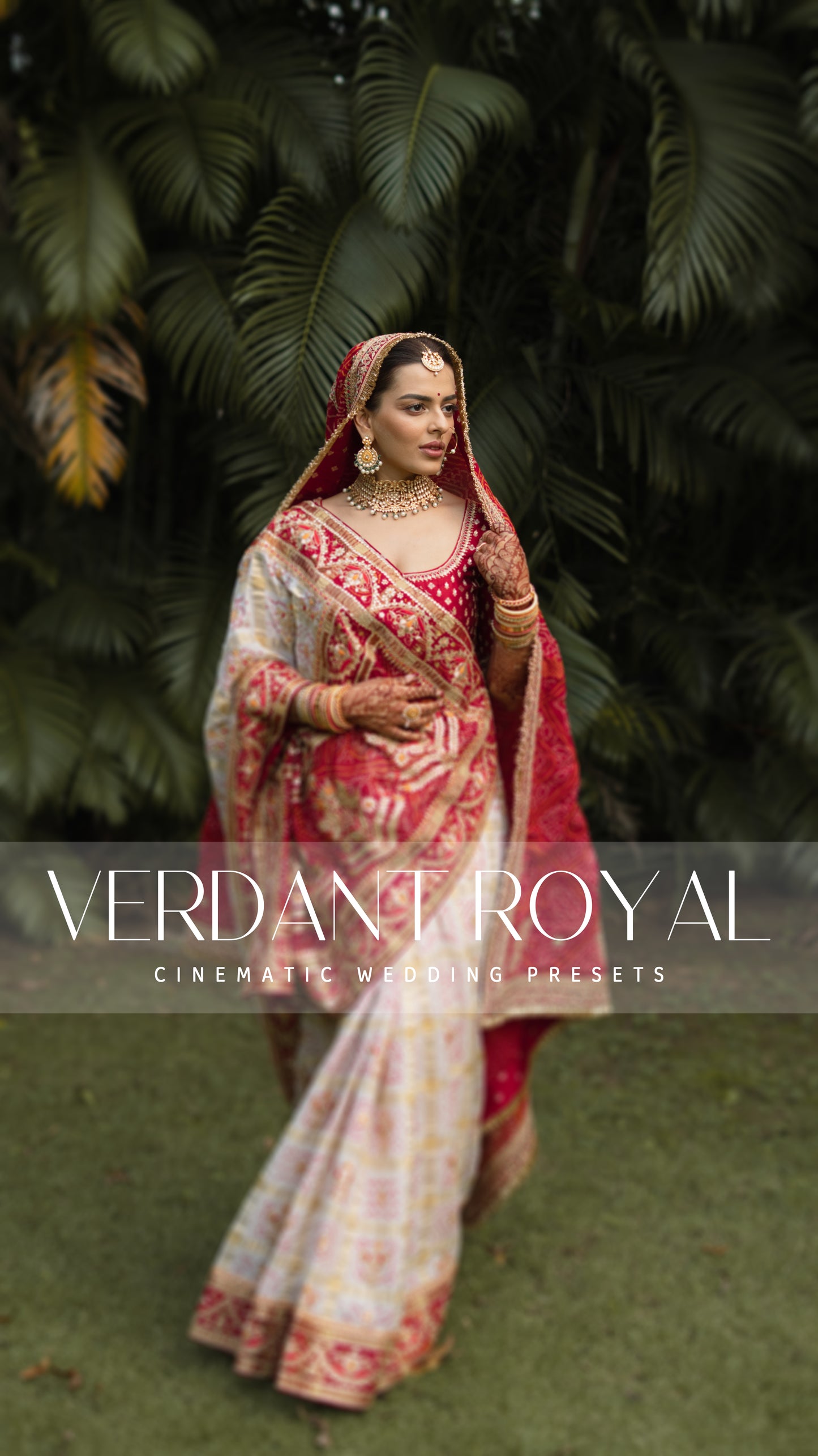 26 Verdant Royal Cinematic Wedding Presets