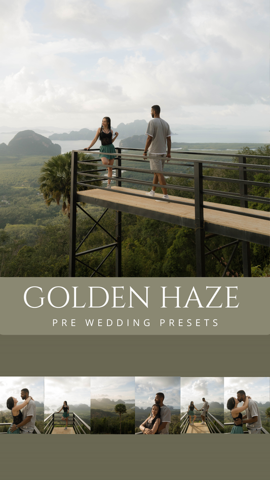 Golden Haze Premium Presets